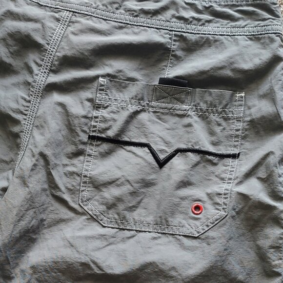 Diesel Grey Shorts Lined Swimwear Swim Trunks Only the Brave Mohawk Guy (Large) - Picture 12 of 16